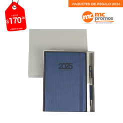 MC PACK13 Paquete Regalo Empresarial Navidad Posada Set Agenda Boligrafo