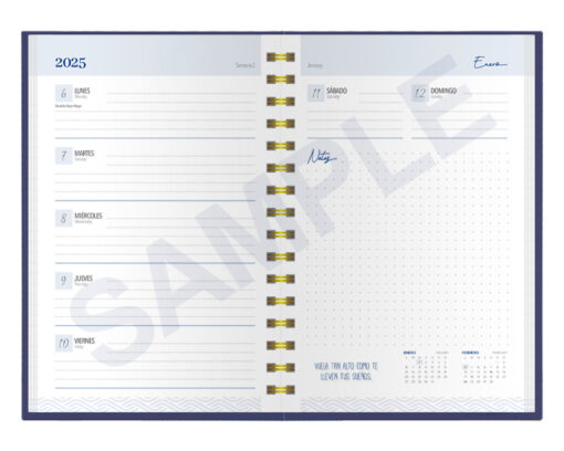 AGENDA SEMANAL NOTEBOOK