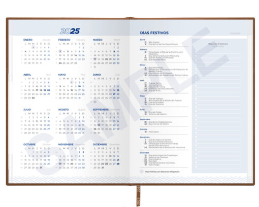 AGENDA SEMANAL 2025